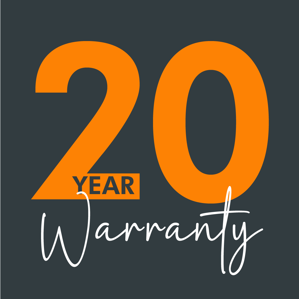 20 YEARWARRANTY
